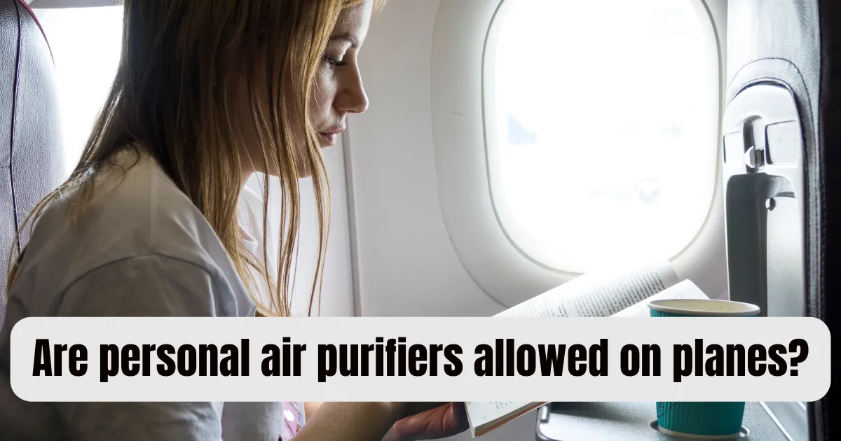 Are personal air purifiers allowed on planes?  Latest Guidelines in 2023