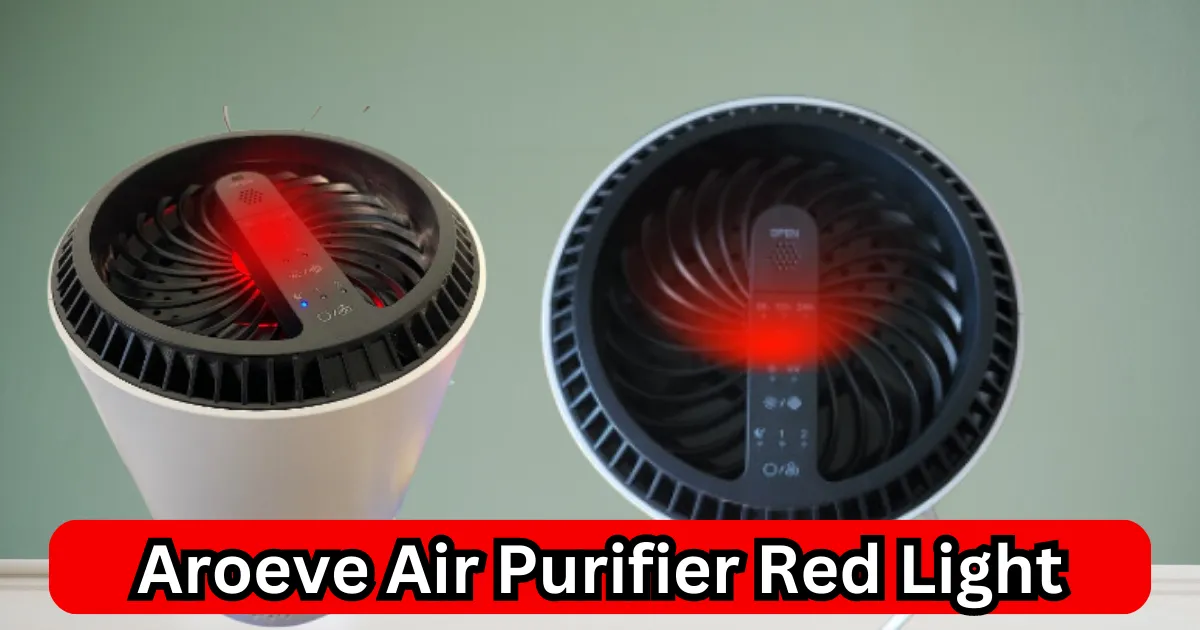 Aroeve Air Purifier Red Light