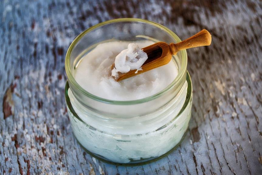 coconut oil and mold