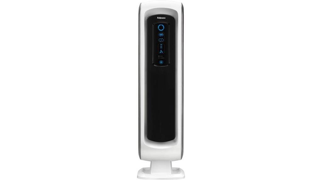 detailed review of fellowes aeramax 100 air purifier