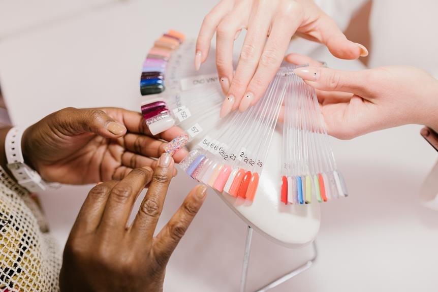 removing nail mold from acrylic nails