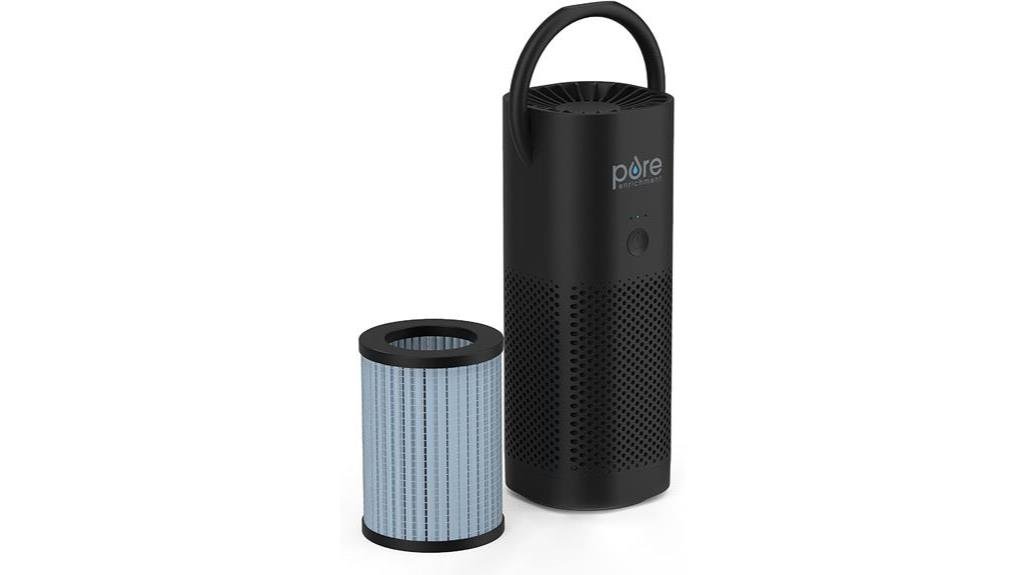 compact and effective air purifier
