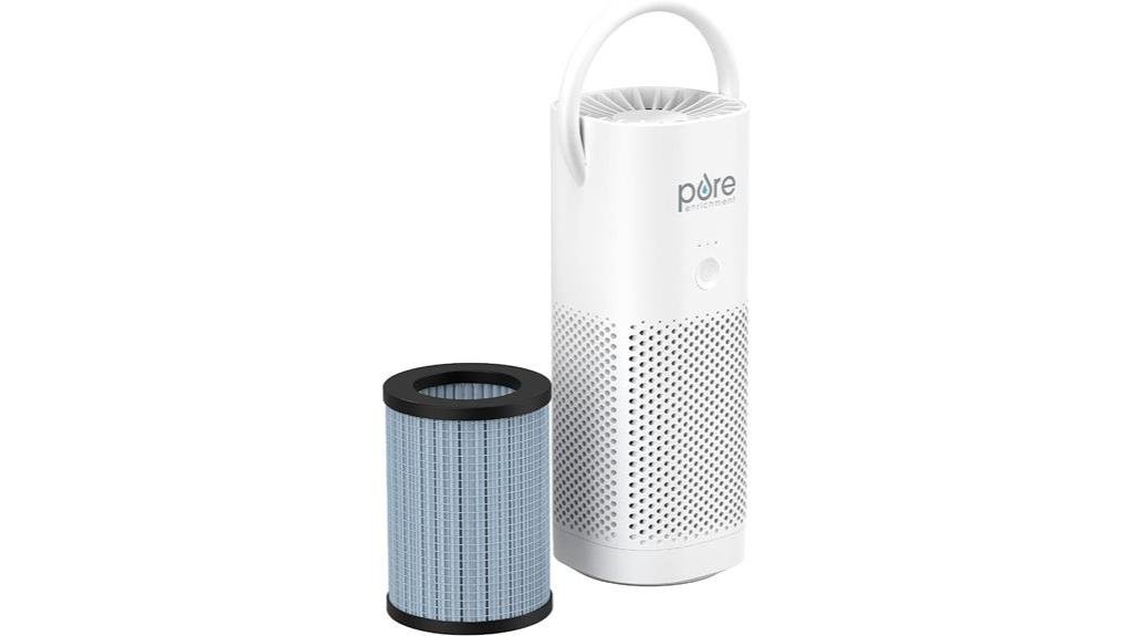 compact and effective air purifier