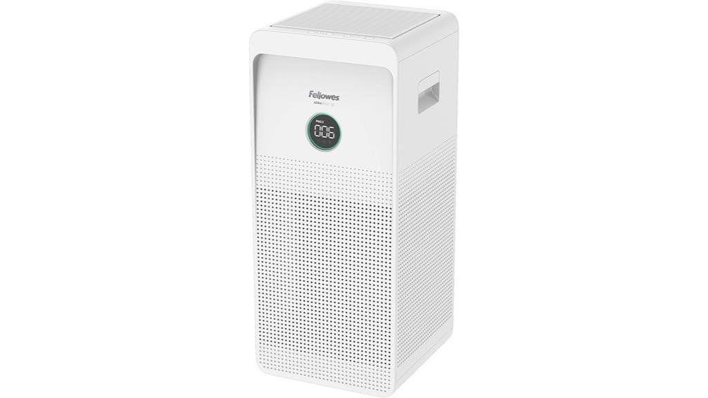 detailed review of fellowes aeramax se air purifier