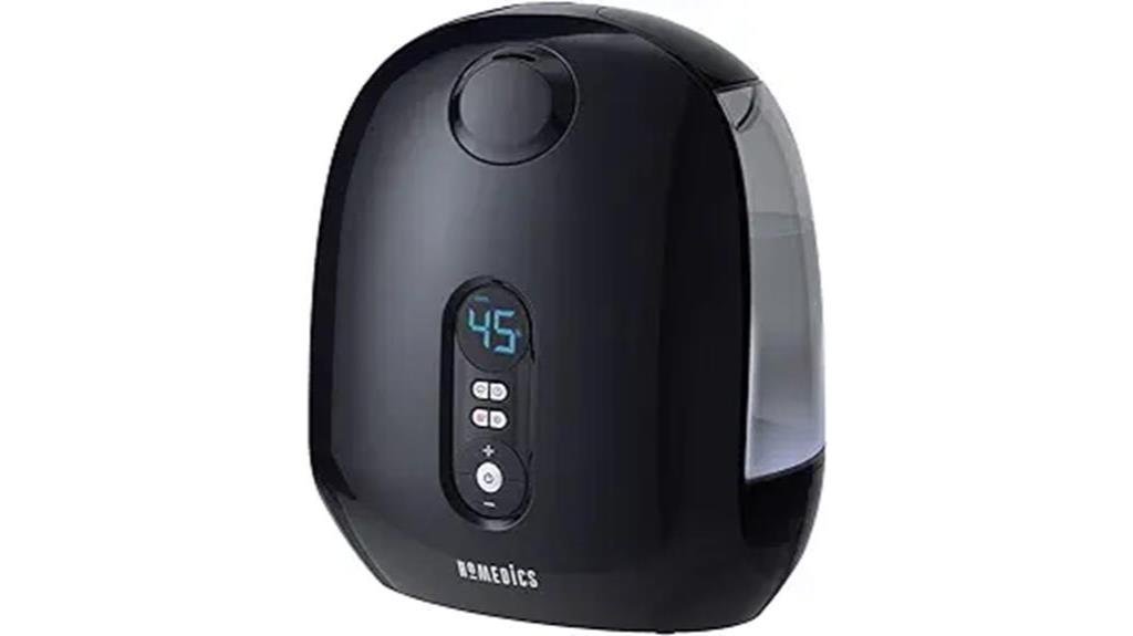 detailed review of homedics humidifier