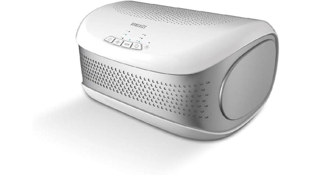 detailed review of homedics totalclean desktop air purifier