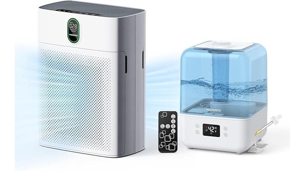 dual function air purifier and humidifier