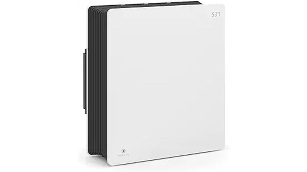 effective and silent air purifier
