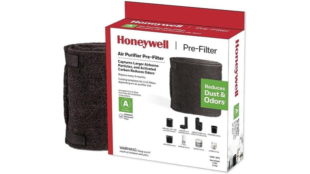 effective carbon pre filter for honeywell