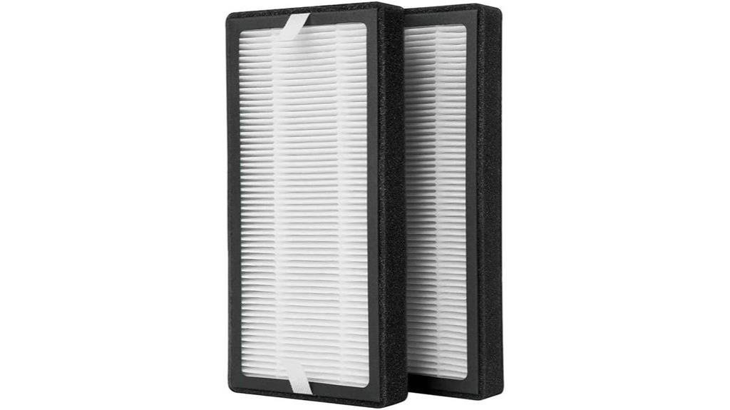 effective replacements for homedics totalclean hepa type filters