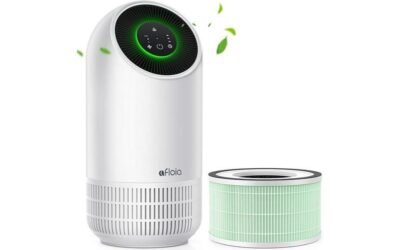 Afloia Air Purifier Review: Fillo White and Hepa Filter