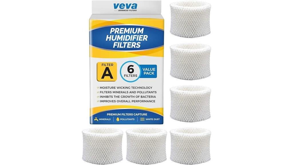 evaluating veva humidifier filters