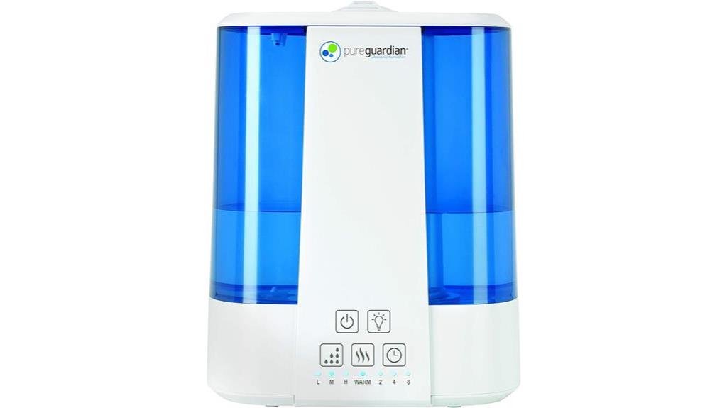 highly rated pureguardian humidifier
