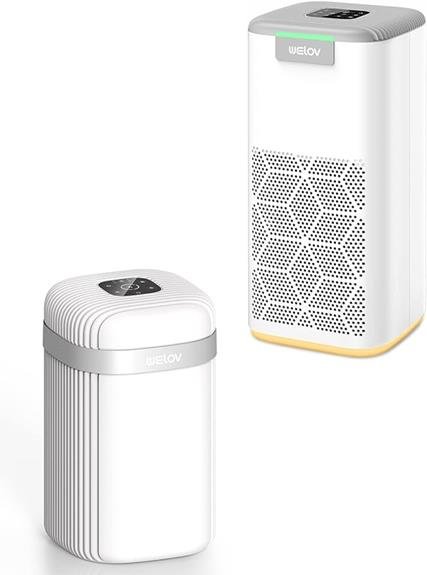 positive review for welov p200s and p100 air purifiers