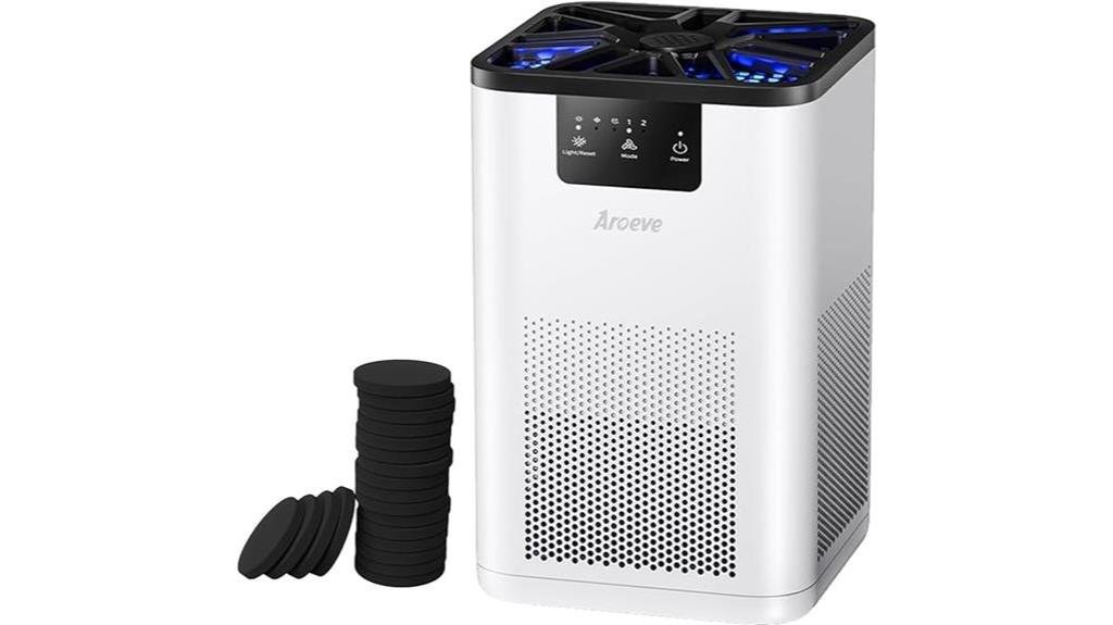 silent and effective air purifier