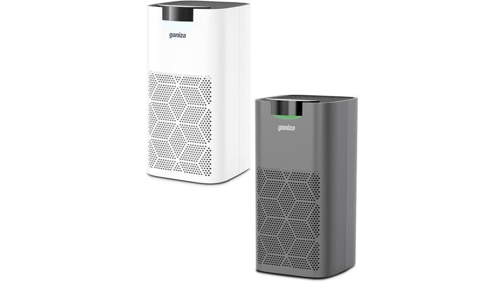 silent and effective air purifiers