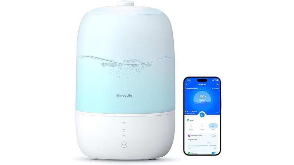 smart humidifier enhances home